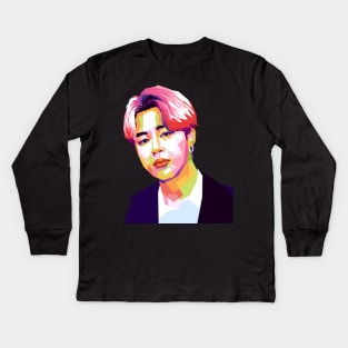 BTS Jimin Kids Long Sleeve T-Shirt